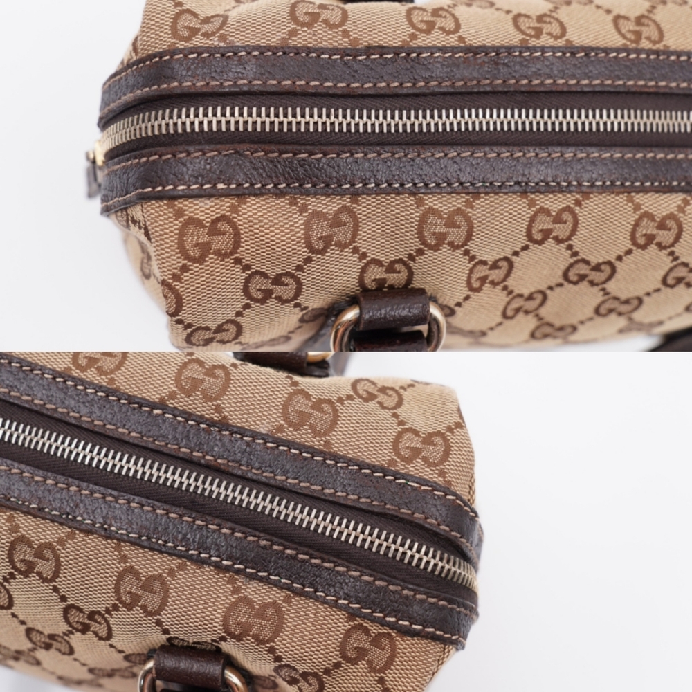 ❌️❌️SOLD❌️❌️M15❤️Gucci GG Canvas Mini Boston - Picture 13 of 15